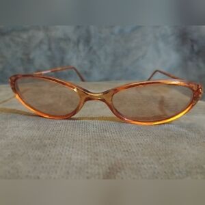 Stylish Brown Orange Sunglasses